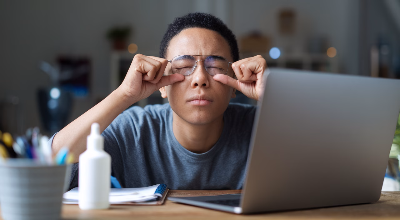 Blinking technique to relieve dry eyes Eye blinking exercises