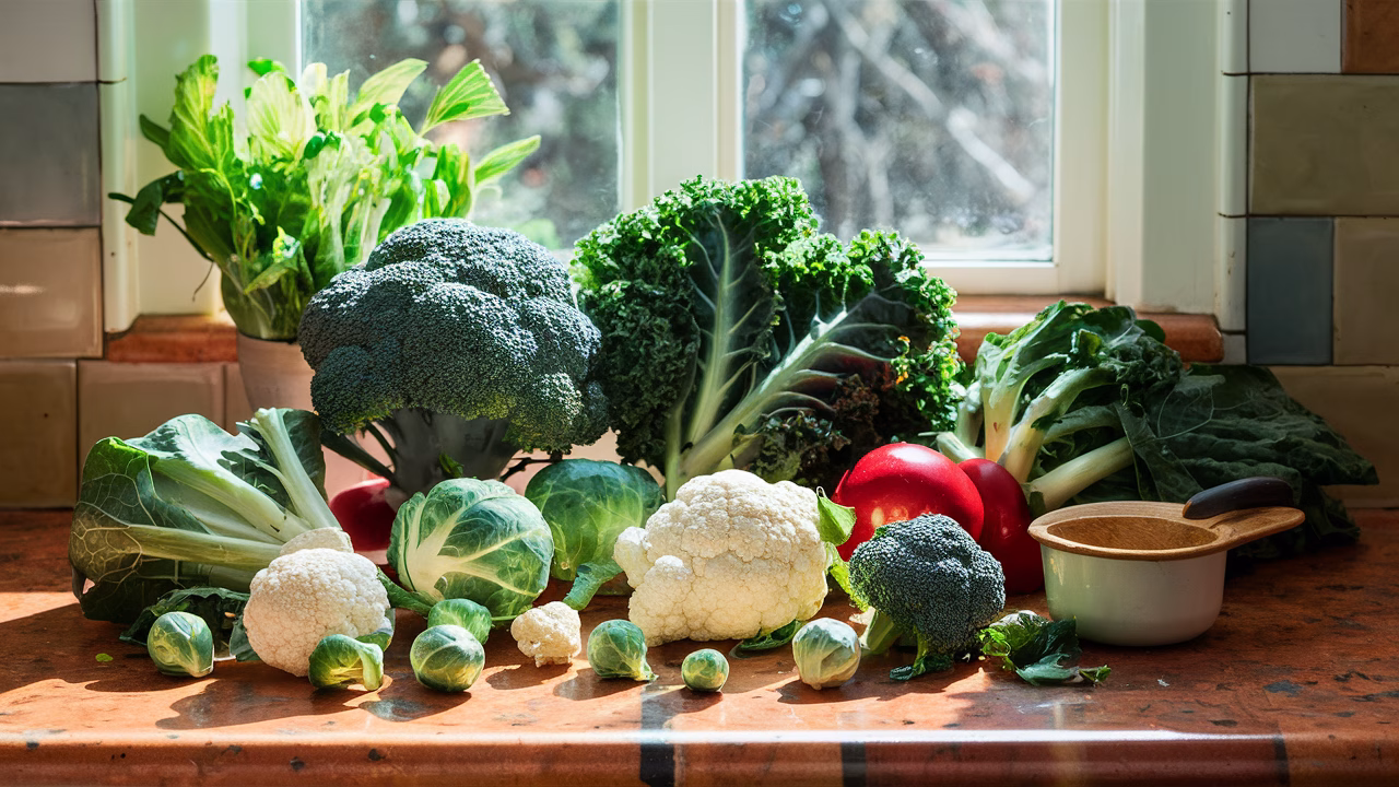 Broccoli and kale help natural detox Cruciferous vegetables detox support