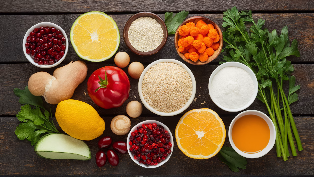 Nutrients that support hair growth Nutrient-rich foods for hair