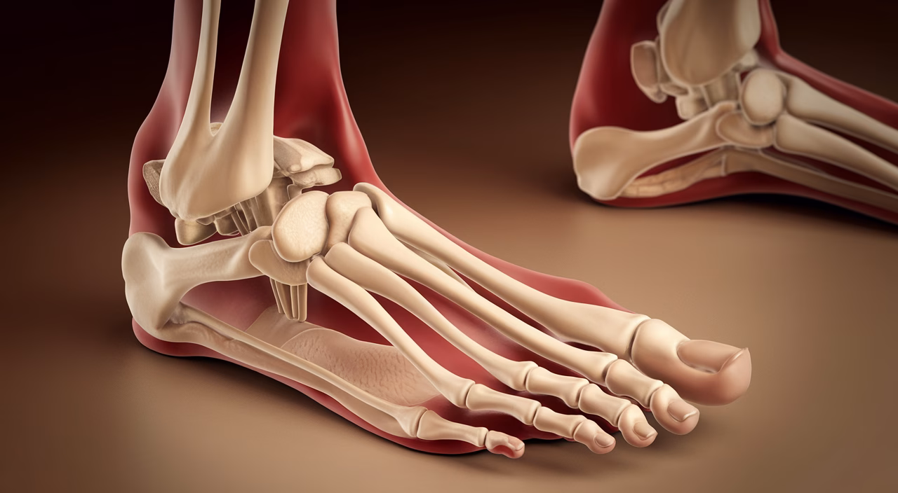 Foot-to-hip alignment breakdown Foot mechanics effect on joints