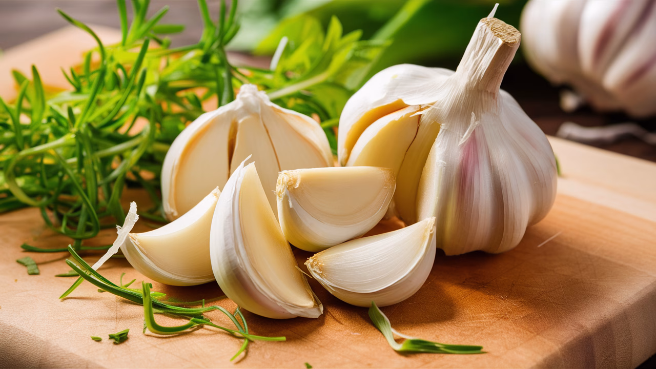 Fresh garlic lowers blood pressure fresh chopped garlic cloves