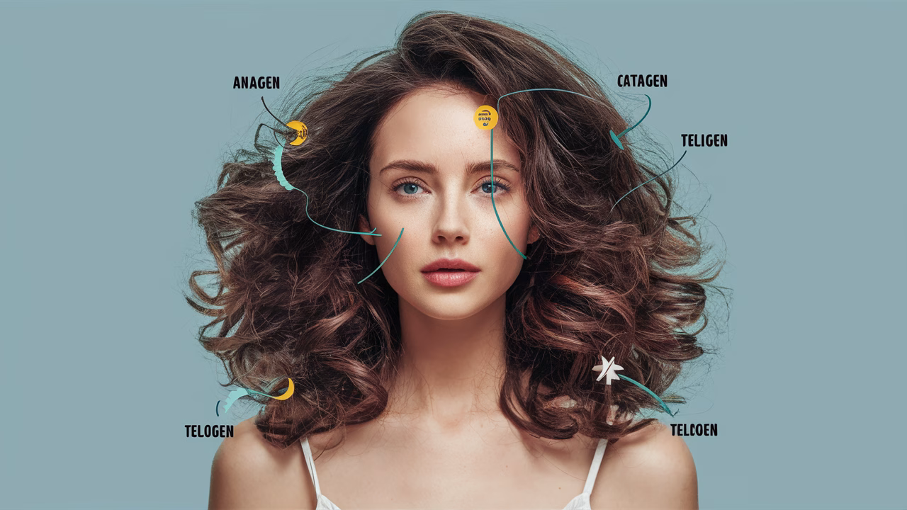 Hair growth cycle stages explained Hair growth cycle stages
