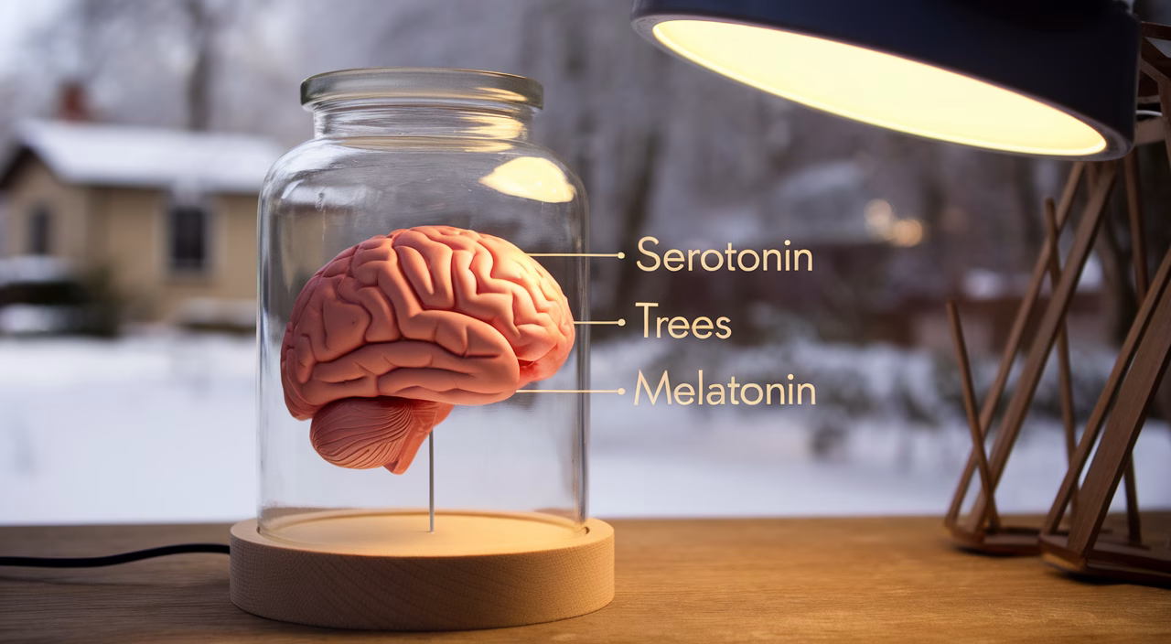 How light impacts seasonal mood shifts Brain reaction to reduced sunlight