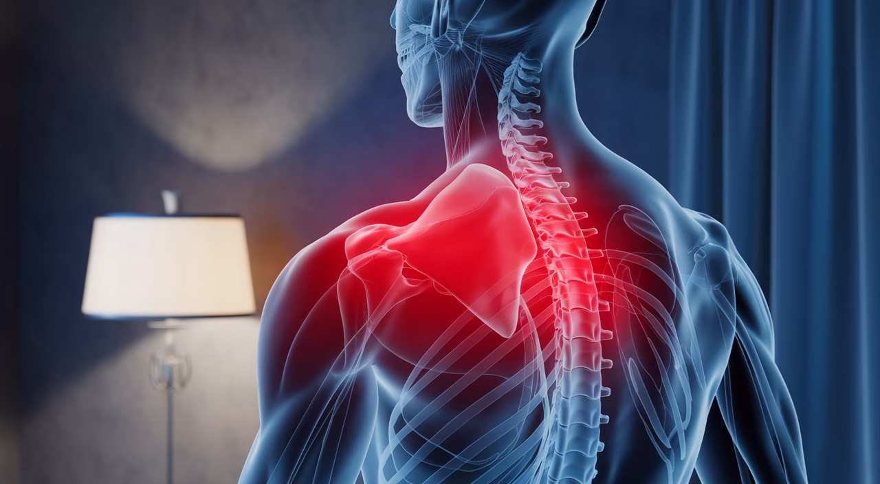 Shoulder blade pain illustrated Upper back shoulder anatomy