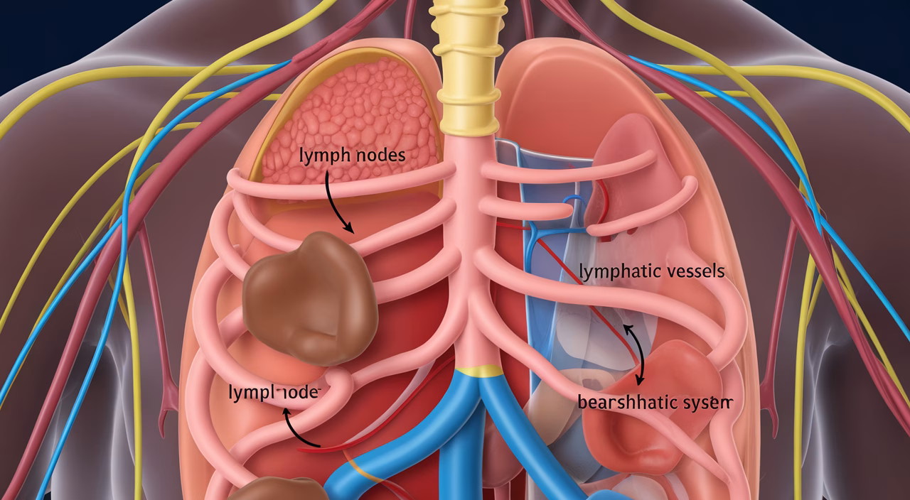 Lymphatic system diagram Lymphatic system diagram
