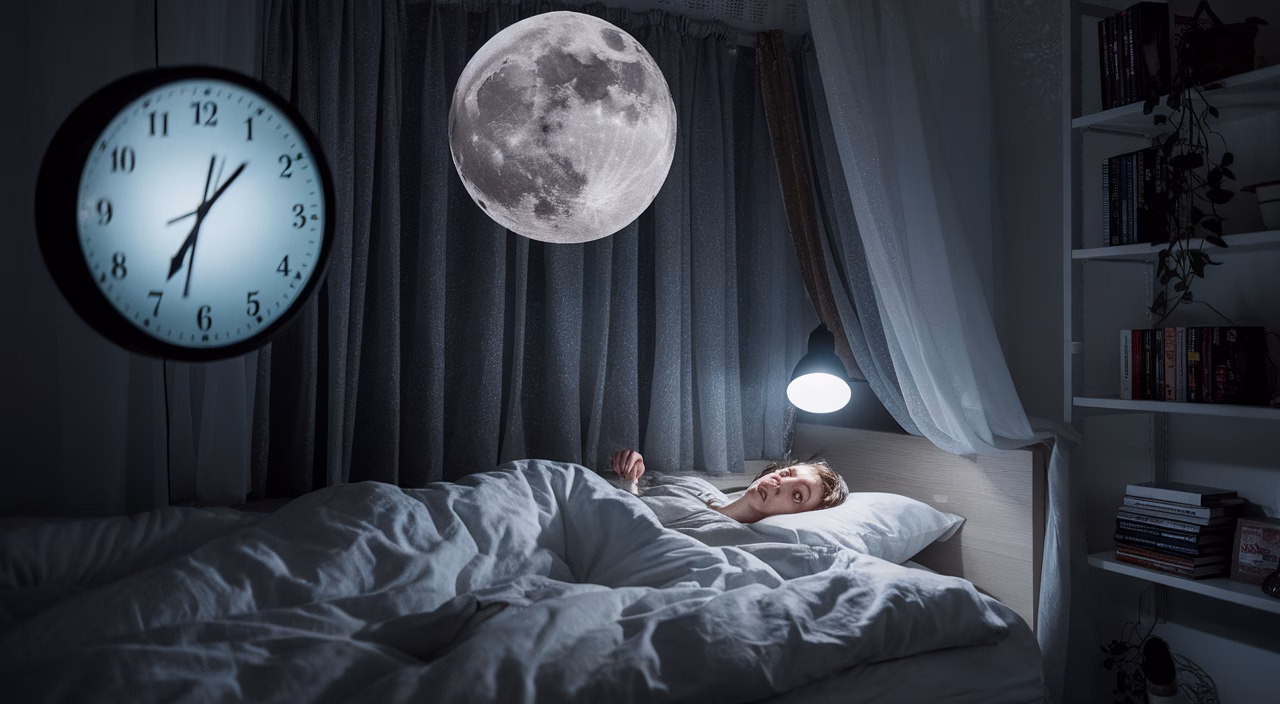 Moon effects on sleep patterns Moon and circadian rhythm