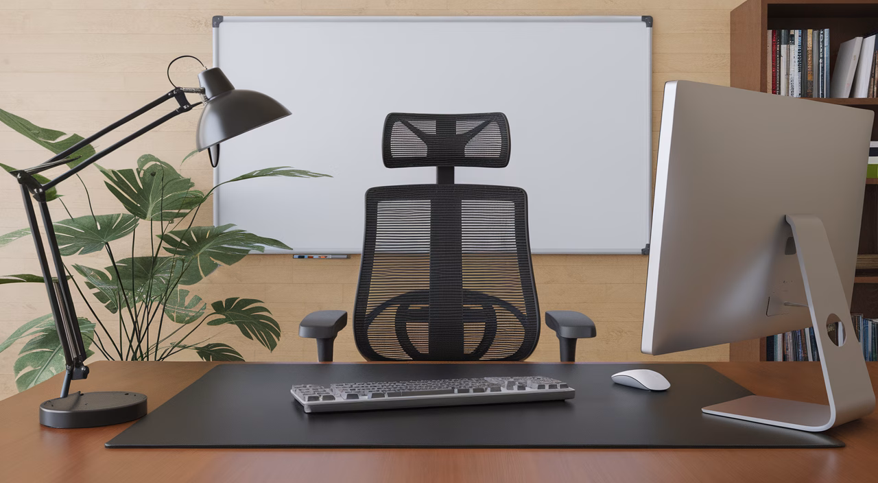 Proper Hand Positioning keeping good desk posture