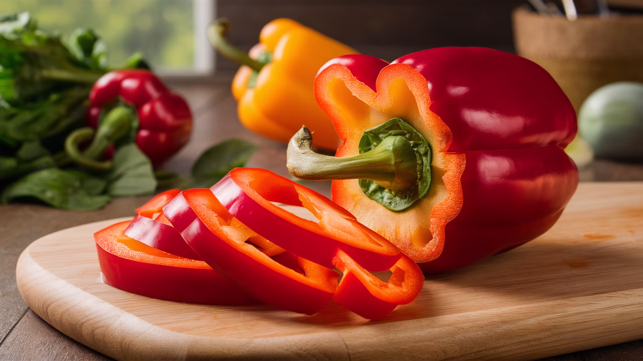 Bell peppers for kidney support Red peppers support kidney health